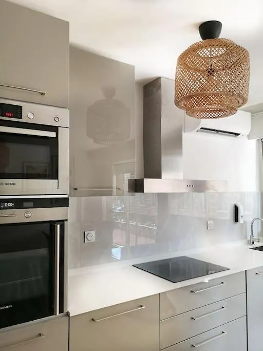 Chez L'Hadriana, 2X Ac Clim Wi-Fi,Newly Renovated Apartment Nice